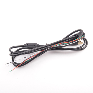 Tùy chỉnh <span class=keywords><strong>USB</strong></span> A đến 5 Pin mở bàn phím Cáp Ferrite che chắn PVC Áo khoác 5A hiện tại cho máy tính điện thoại Sạc Micro-<span class=keywords><strong>USB</strong></span> loại - Product Image 3