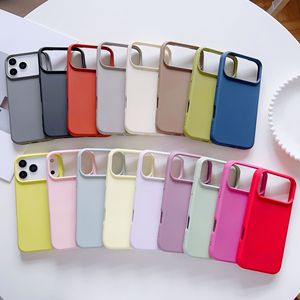เคสโทรศัพท์ซิลิโคนเหลวแบบแม่เหล็กสำหรับ iPhone 17 PRO MAX 15 สีพื้นเรียบเนียน ป้องกันการตกกระแทก - Product Image 1