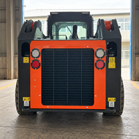 Chargeuse compacte sur pneus Antspower CXSL-1100 (Chargeuse sur pneus) avec PLC et hydraulique auxiliaire motorisée, capacité de charge nominale de 1100 kg pour les opérations agricoles