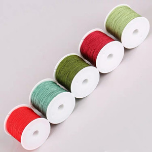 Corde tressée élégante et raffinée 72 #   Fil de nylon pour bijoux, pour la confection de pendentifs, bracelets et cordons, avec motif à mailles torsadées - Product Image 1