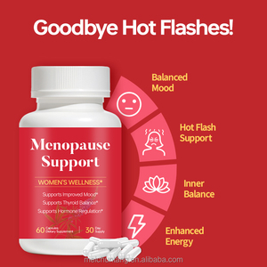 Capsules d'équilibre hormonal à marque privée avec cohosh noir et dong <span class=keywords><strong>quai</strong></span> pour la formule de bien-être et l'équilibre systémique féminin - Product Image 3