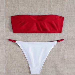 Maillot de bain sexy personnalisé de haute qualité, bikini 2 pièces, dos nu, maillot de bain pour femmes, vêtements de plage - Product Image 4