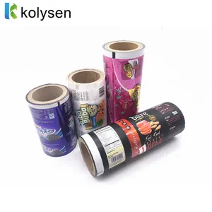 High Barrier Laminated Film Roll Plastic Food Grade Film Gravure Printing for Potato Chips Packaging