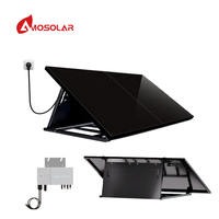 Entrepôt UE 800W 2000W 2500W Système solaire pour balcon avec panneau solaire Longi 440W Système de kit de montage solaire pour balcon entièrement noir