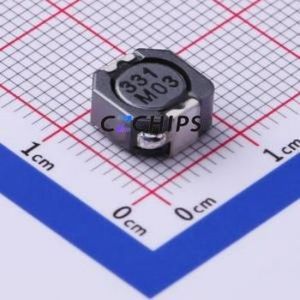 Inducteur de puissance CDRH8D43RT125NP-331MC SMD, 8x8mm (Inductance : 330uH) (Précision : 20%) Courant nominal : 480mA - Product Image 1