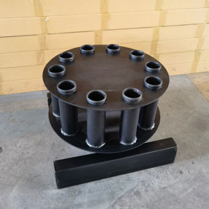 <span class=keywords><strong>POWERMAN</strong></span> Support de barre vertical rotatif à 10 barres pour la salle de sport commerciale et à domicile - Product Image 1