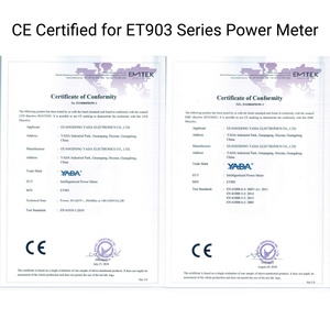 CE Industrial 3-Phase Class 0.5S Modbus RS485อีเทอร์เน็ต IOT เครื่องวิเคราะห์พลังงานอัจฉริยะแบบสองทิศทางเครื่องวัดพลังงานสำหรับศูนย์ข้อมูล - Product Image 6