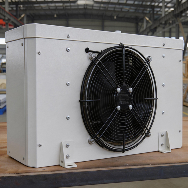 Electric Defrost 1.5p/2p/3p Single Fan Fresh Keeping Cold Room Air Cooler Cold Storage Refrigeration Evaporators 1.55KW -18C