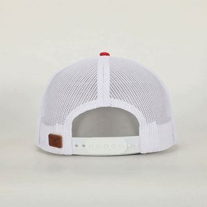 หมวกกีฬา 6 แผง แบบขายส่ง BSCI คุณภาพสูง ปักโลโก้ ผ้าฝ้ายสีน้ำเงิน แต่งหนัง คลาสสิก สำหรับทุกเพศ ทุกวัย - Product Image 5