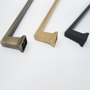 Poignées de meuble en alliage de zinc massif, bronze champagne, barres de 490 mm de long pour réfrigérateur, armoires de cuisine - Product Image 5