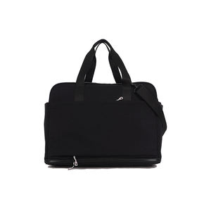 Sac à bagages noir élégant, grand compartiment de rangement pliable pour vêtements légers, nouveau sac de voyage stratifié - Product Image 4
