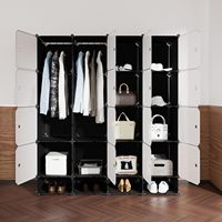 <strong>Best</strong> <strong>Selling</strong> Clothes <strong>Storage</strong> <strong>Cabinet</strong> 20 Door Rectangle Plastic Folding Shoe <strong>Storage</strong> Box Portable Cube Wardrobes Organizer