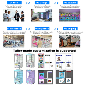Macchina Artiglio Inglese da 36 Pollici con Sensore, per la Vendita di Gettoni in Miniatura, Modelli Edifici di Londra, Palline da 20 cm, Live Pp Vending Sale - Product Image 6