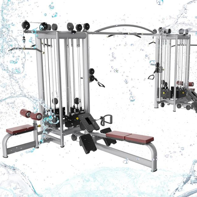 Multi Functional Station Cable Stations Exercise Machine for Fitness Gym
