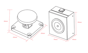 Vians chống cháy tầng gắn cửa chủ với nút phát hành 50kg cửa từ Stopper - Product Image 3