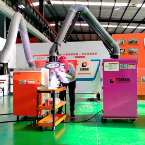 نظام استخراج طرد مركزي قابل للتخصيص ، ولحام ذراع العادم مع ذراع حامل مرنة - Product Image 3