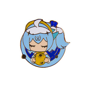 Badges personnalisés par le fabricant, en métal argenté, émail doux, badges d'anime, écologiques, couleur personnalisée, personnalisation en gros - Product Image 5