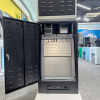 Machine à billetterie personnalisée de 32 pouces avec impression de billets et lecteur de carte NFC pour centre commercial