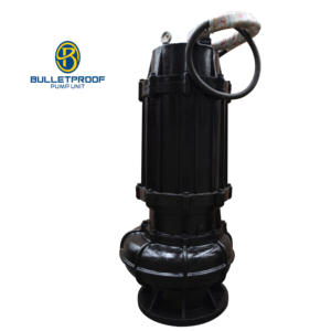 Pompe submersible pour eaux usées à service continu, personnalisée/OEM, avec moteur IE3, 380V-660V, 2.2kW-550kW - Product Image 1