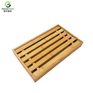 เขียงไม้ไผ่เฮงยูชิงพินอเนกประสงค์สำหรับหั่นและเสิร์ฟขนมปัง - Product Image 5