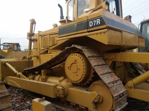 รถดันดิน CAT D7R มือสองคุณภาพสูง รุ่นปี 2023 สำหรับงานก่อสร้างถนน พร้อมมอเตอร์เดิม แบริ่ง ปั๊ม และชิ้นส่วนเครื่องยนต์ 90 แรงม้า - Product Image 5