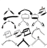 Équipement de fitness, accessoires de sport, poignée de barre de musculation pour salle de sport ou à domicile, corde de tirage pour triceps, poignée de tirage de haut niveau