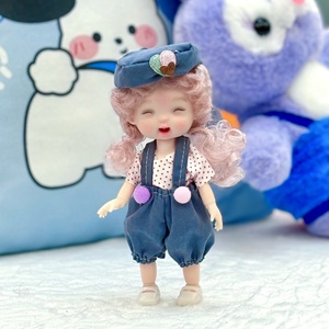 ตุ๊กตาเด็กแรกเกิด BJD 6นิ้วแบบหลายข้อต่อของเล่นไวนิลเหมือนจริงสำหรับเด็กขนาด16-17ซม. ทำจากพลาสติกที่เหมือนจริง - Product Image 5