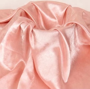 Shine gloss like acido acetico raso crepe tessuto tessuto poliestere texture crepes tessuto per camicetta da <span class=keywords><strong>donna</strong></span> - Product Image 2
