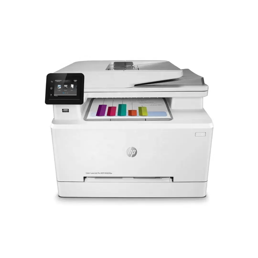 Brandneuer Farblaser-A4-Laserdrucker für HP M283fdn 3-in-1-Multifunktions-Decktop-Drucker