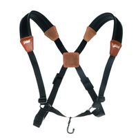 Saxophone Accessories Hanging Strap Leather Alto Sax Double Shoulder Strap Tenor Saxophone Strap soprano Saxophone Strap