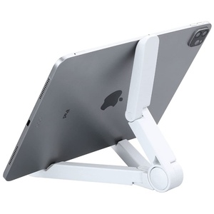 Support pliable universel avec logo personnalisé, support de tablette portable pour cadeau d'entreprise, support de bureau réglable pour marque technologique - Product Image 1