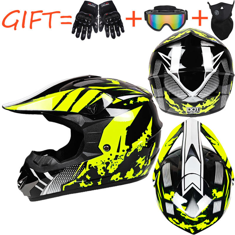 258 Lunettes de protection Yellow Storm.Gants.Masque