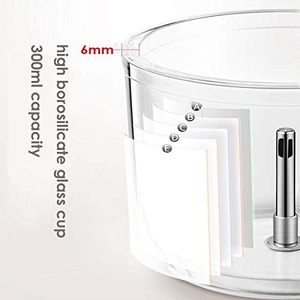 <b>Mini</b> Portable Electric Baby Food Maker <b>Grinder</b> 300ML Capacity Touch Control Blender Mixer Vegetable Fruit Garlic Salad Stainless - Product Image 6