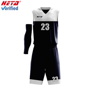 High Quality Latest Basketball Uniforms <b>Cheap</b> Custom European Design Black and Red Basketball Jersey - Product Image 1