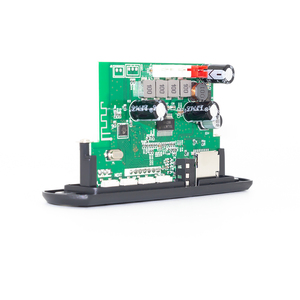 2x60W Bluetooth 5.0 elektrikli ses yükseltici kurulu USB bellek kart Aux araba ev hoparlör için dijital LED