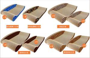 Custom Large Cat Scratching Board Einzigartiger Cat <span class=keywords><strong>Scratcher</strong></span> und Bett mit benutzer definiertem Wellpappe nstil Langlebig Nicht leicht zu verformen - Product Image 3