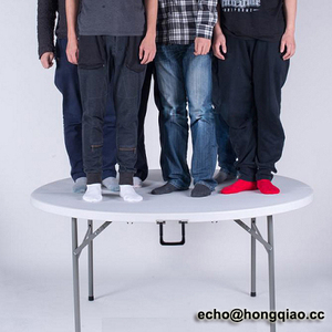 6 'nhựa hàng đầu sử dụng bàn tiệc tròn cho thuê tiệc cưới - Product Image 2