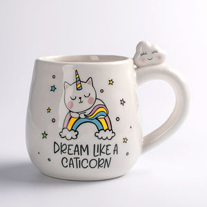 Unicorno rosa Tazza di Caffè-Carino Unicorno a-Glitter Galaxy-<span class=keywords><strong>Ceramica</strong></span> - Product Image 4