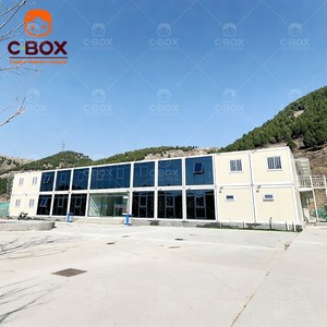 Cbox - Campamento Temporal Prefabricado de Lujo de 2 Pisos para Trabajadores, Oficina Modular Móvil, Contenedor de Viviendas Prefabricadas - Product Image 1