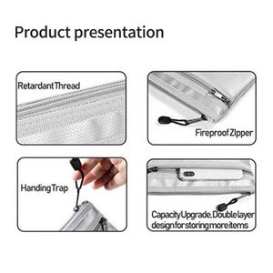 CUSTOM Two Fireproof Pouches 2 Pocket <b>Folder</b> OEM Factory Prong File for USA Market Reporting <b>Projects</b> - Product Image 4