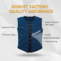 Gilet de sauvetage à prix d'usine pour sports nautiques, gilet de sauvetage personnalisé en mousse PVC pour adultes, idéal pour le kitesurf et la natation