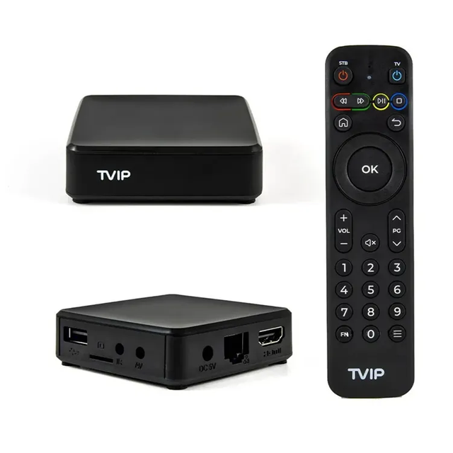 Factory Original Amlogic S905W2 Quad Core TVIP 710 Tv Box Android 11.0 Dual Wifi Smart Set-top Box with bluetooth