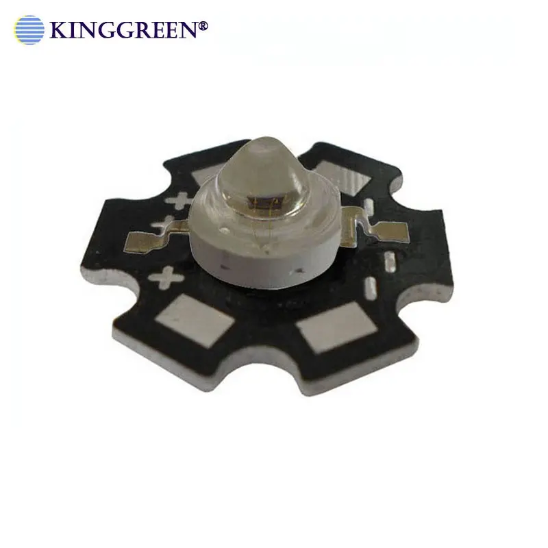 High Power IR LED With 60 Degree 3W 730nm 740nm 850nm 940nm IR LED Emitter With 20mm Aluminum PCB