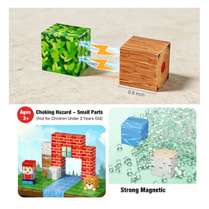 Bloques de Construcción Magnéticos Industriales de Ingeniería Creativa, Piezas de Aprendizaje de Plástico Sensoriales Educativas STEM para Niños - Product Image 4