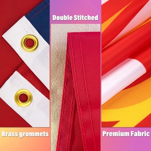 Bannière de haute qualité 3x5 pieds pour équipe de football <span class=keywords><strong>NFL</strong></span>, design personnalisé, drapeau des San Francisco 49ers, 100% polyester, en stock, toutes les équipes - Product Image 3