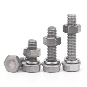 Bolt Nut và máy giặt các nhà sản xuất bán buôn TITAN 316 Carbon thép mạ kẽm Hex đầu hạt và bu lông - Product Image 2