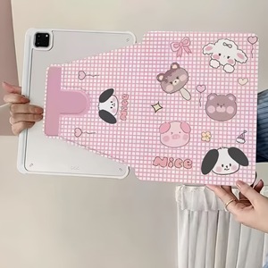 Funda Protectora Transparente Giratoria con Diseño de Animalito para iPad Air 4 5 iPad Pro 2024 10.ª Generación - Product Image 1