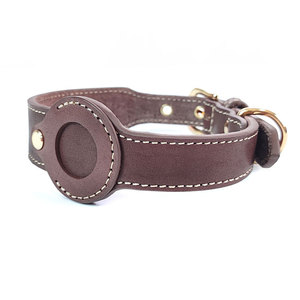 Rarlon OEM Pet Products <span class=keywords><strong>S</strong></span> M <span class=keywords><strong>L</strong></span> collare per cani Airtag regolabile in pelle - Product Image 2