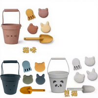 Lot de seaux de plage en silicone AOHUA pour la vente en gros, outils de jeu aquatique et de fouille de sable, grandes pelles et jouets pour le sable