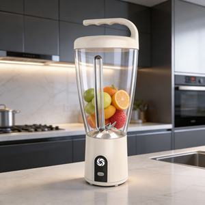Licuadora Portátil de Alta Potencia de 150W, Máquina para Hacer Smoothies de 1000ml, Batería Recargable por USB, Exprimidor Inalámbrico, Triturador de Hielo, Picador con 6 Cuchillas - Product Image 2